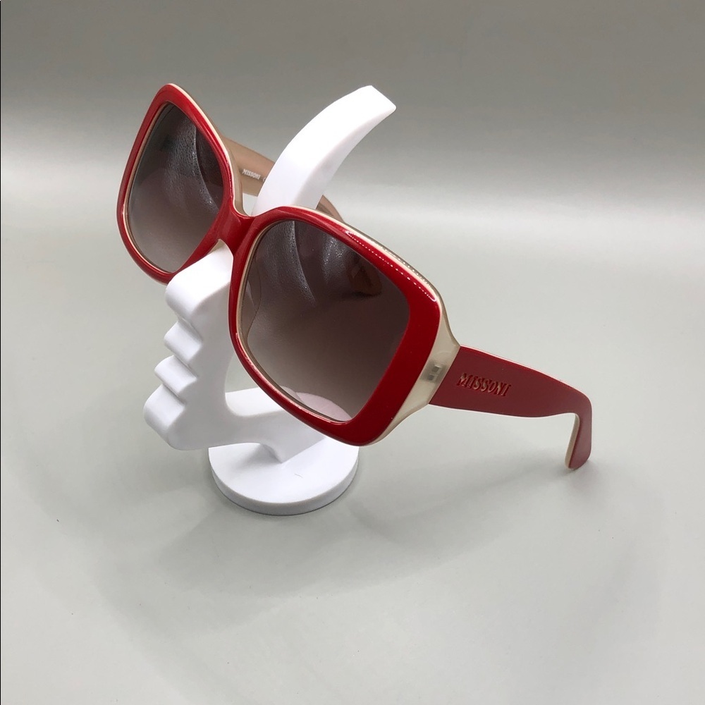 Missoni colorblock square semi oversized sunglasses MI51304 54-17-125 designer